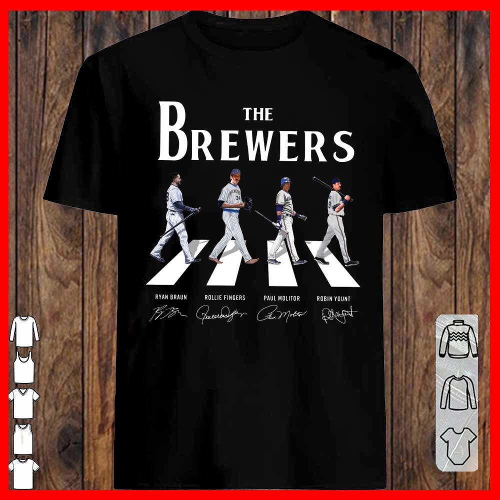 The Brewers Abbey Road Signature 2021 shirt
