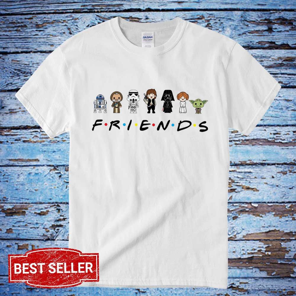 Star Wars Friends Shirt, Friends Disney shirt, Friedns baby yoda shirt, Darth Vader Shirt