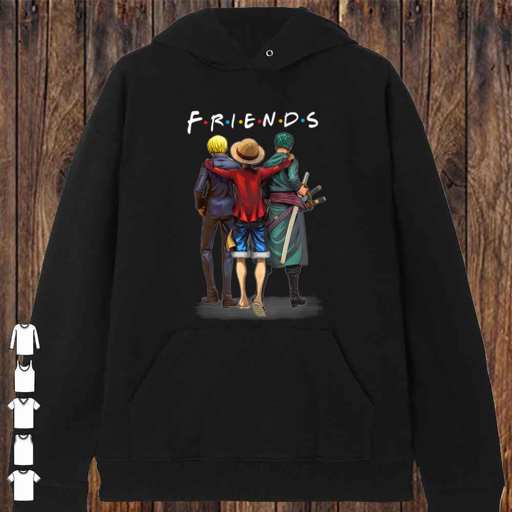 Friends Luffy Sanji Zoro One Piece shirt, Luffy shirt, Zoro Shirt, Sanji Shirt