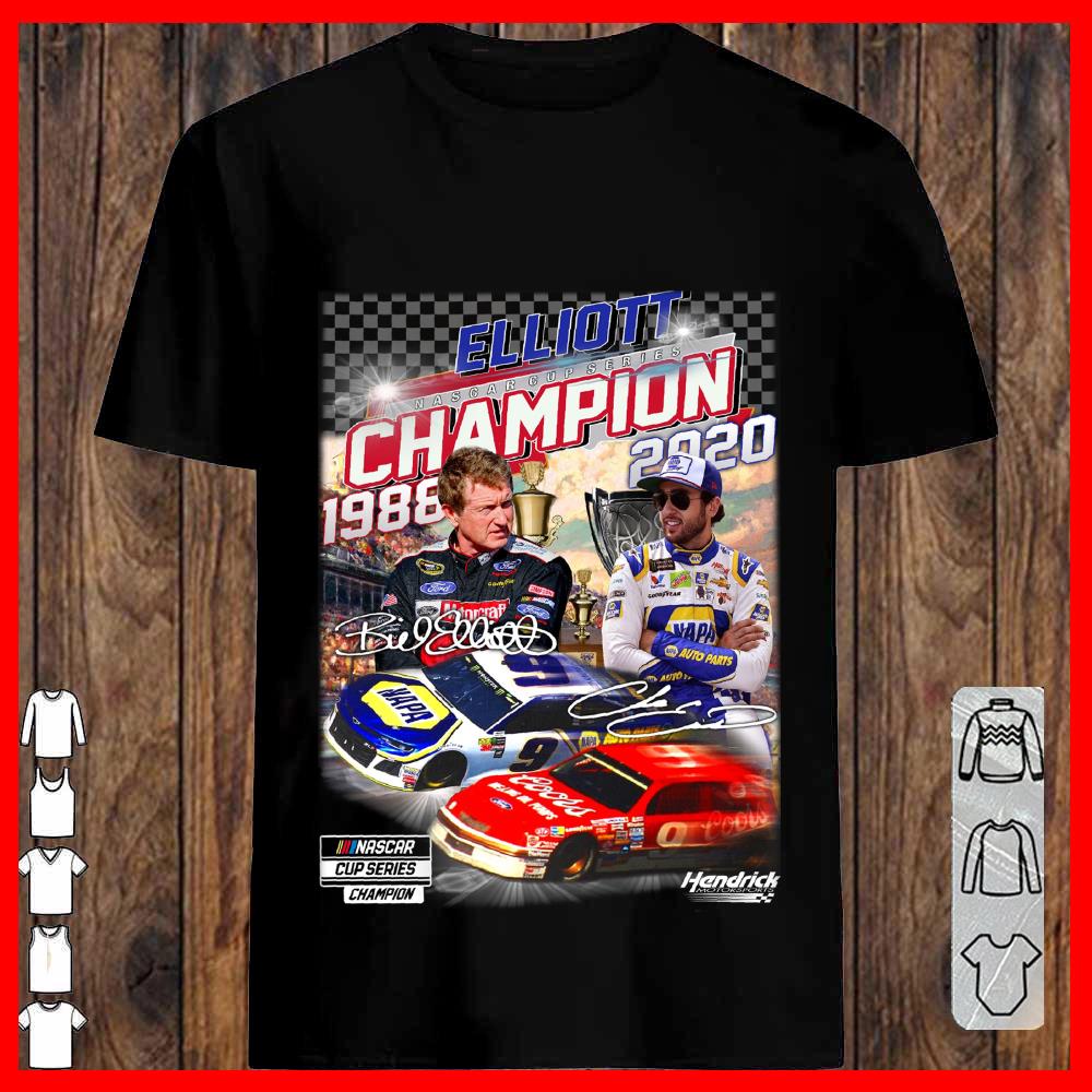 Bill and Chase Elliott Champion Nascar Cup Series Shirt