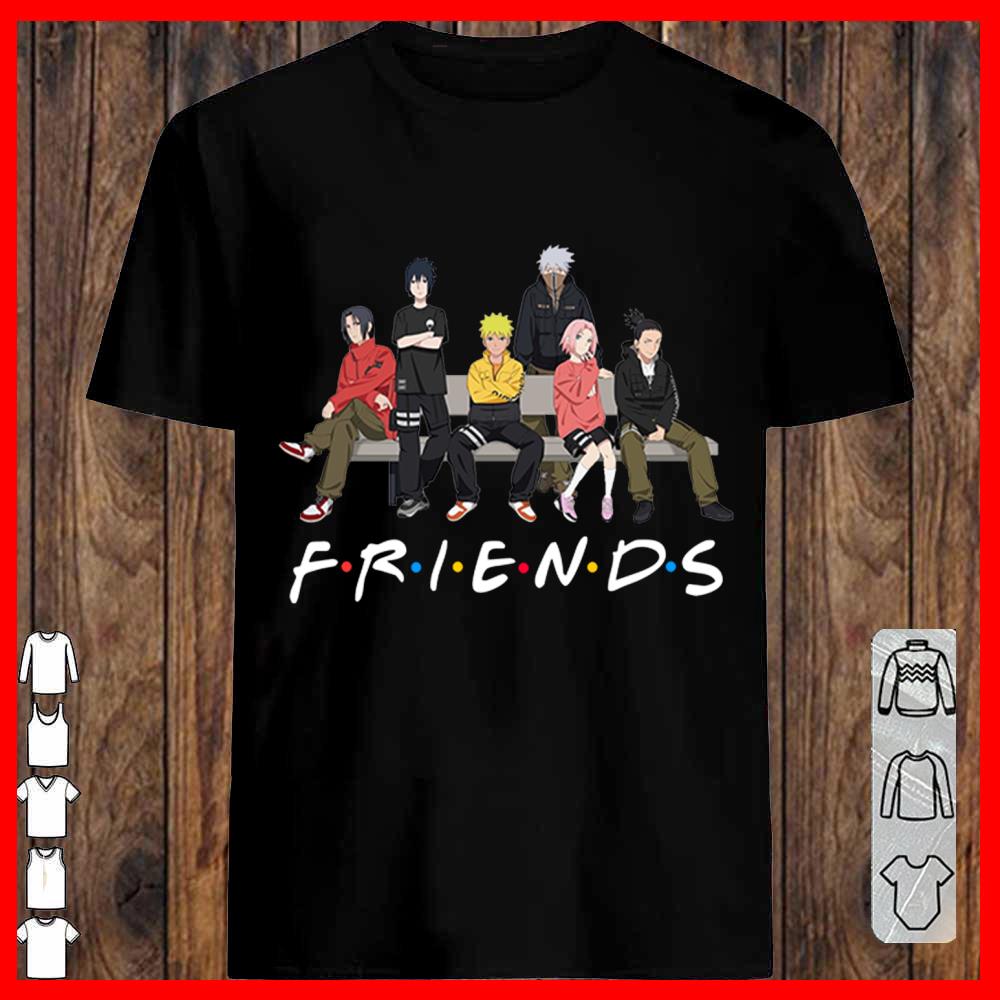 Friends Naruto sasuke Kakashi Sakura Hinata shirt, Friends Anime Shirt