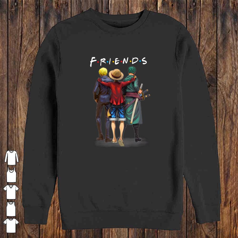 Friends Luffy Sanji Zoro One Piece shirt, Luffy shirt, Zoro Shirt, Sanji Shirt