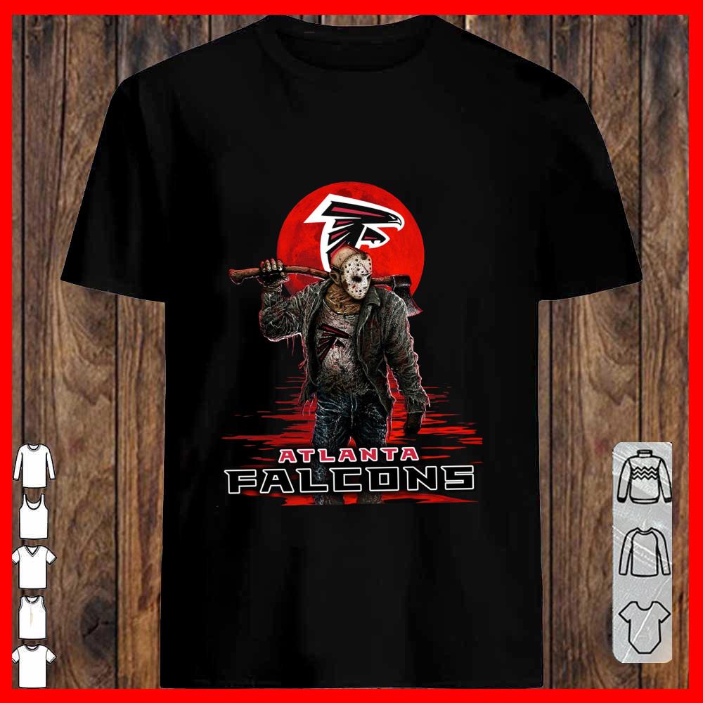 Atlanta Falcons Mashup Jason Voorhees Horror Movies Shirt, Jason Voorhees Atlanta Falcons Hoodies