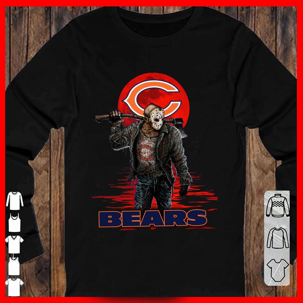 Bears Mashup Jason Voorhees Horror Movies Shirt, Jason Voorhees Bears Shirt