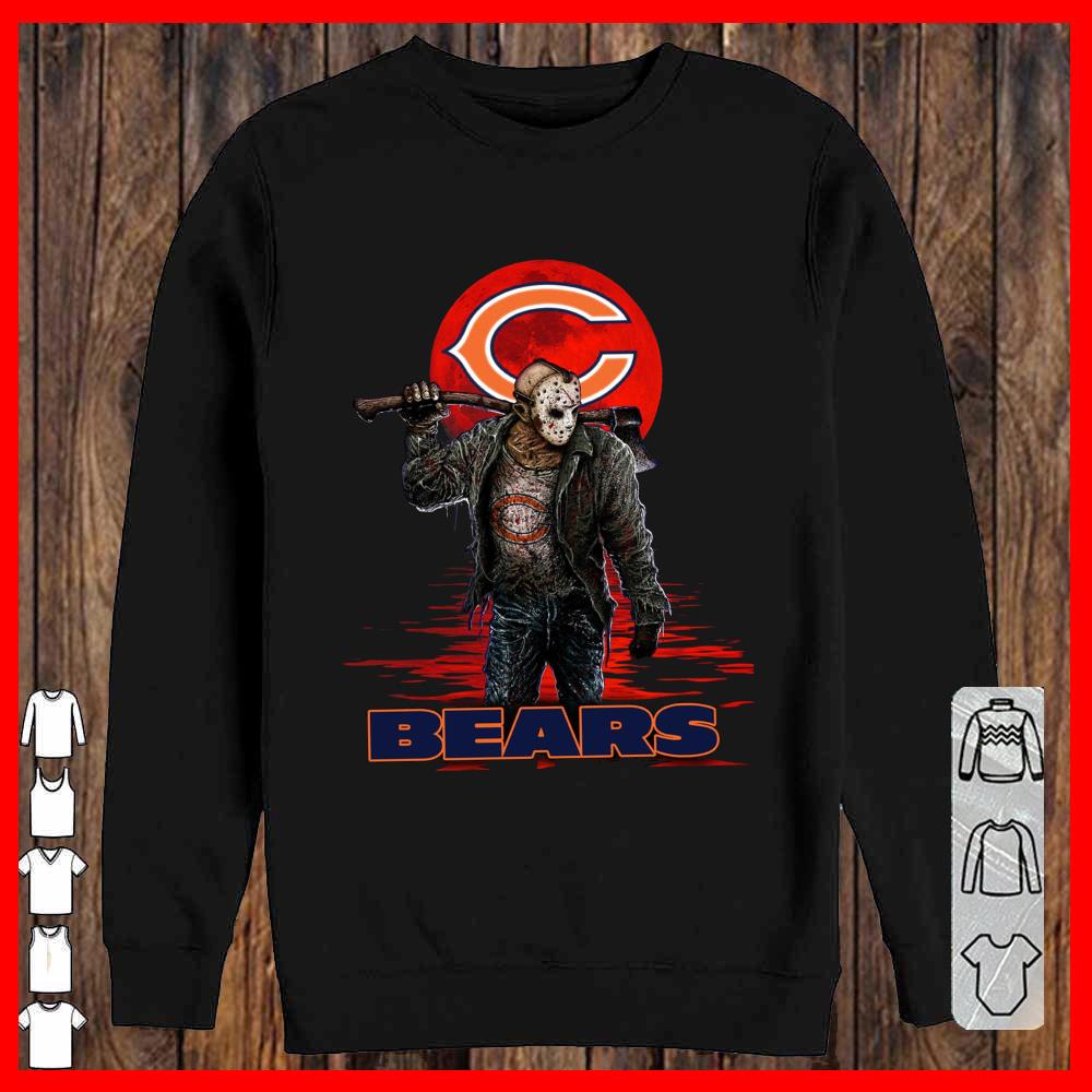 Bears Mashup Jason Voorhees Horror Movies Shirt, Jason Voorhees Bears Shirt