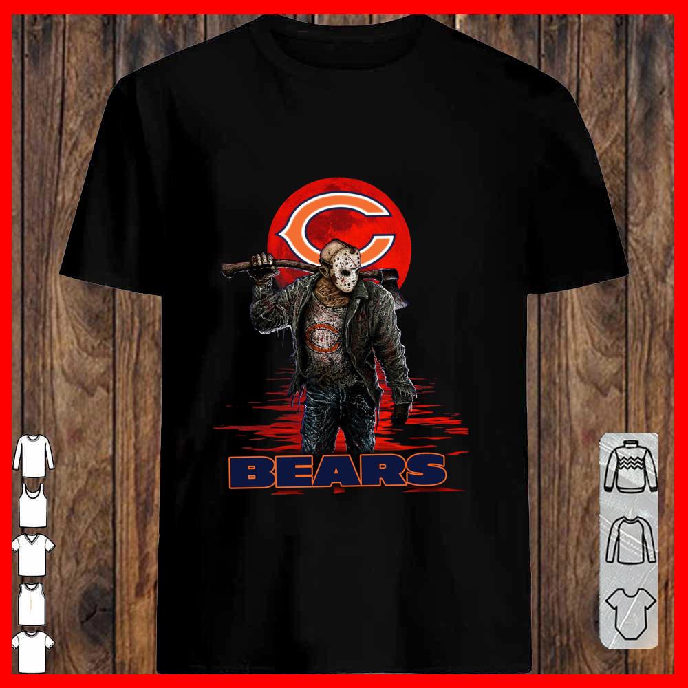 Bears Mashup Jason Voorhees Horror Movies Shirt, Jason Voorhees Bears Shirt