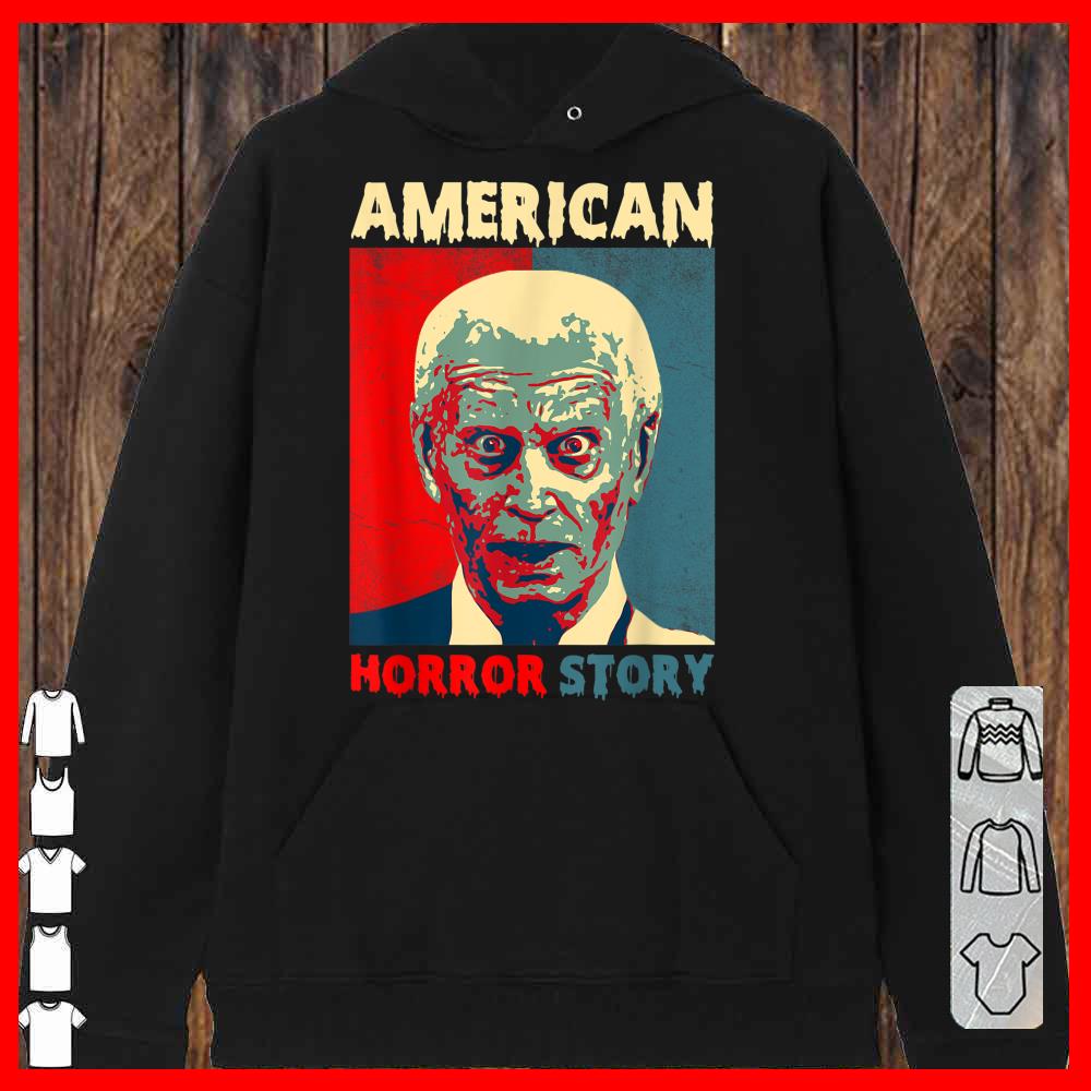 Biden Horror American Zombie Story Halloween Retro Vintage Shirt