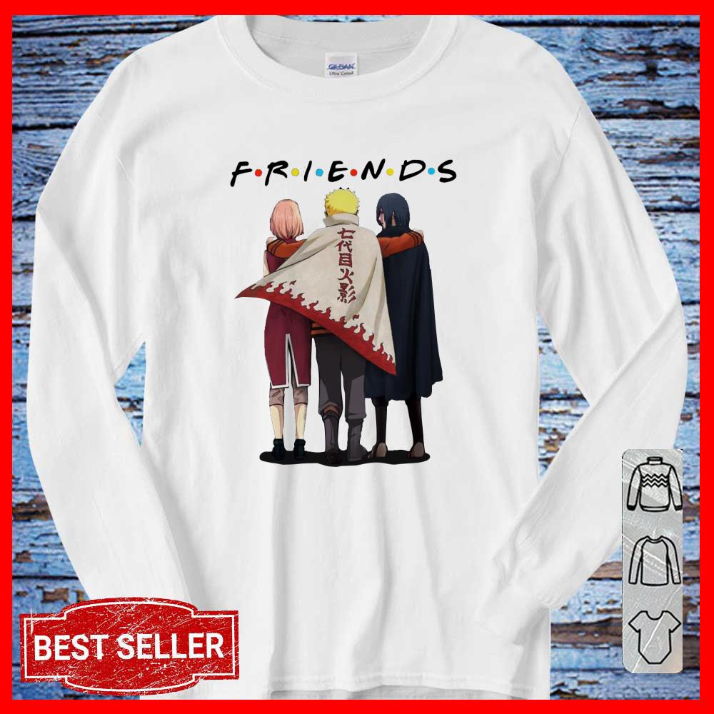 Friends Naruto Uchiha Sasuke Haruno Sakura shirt