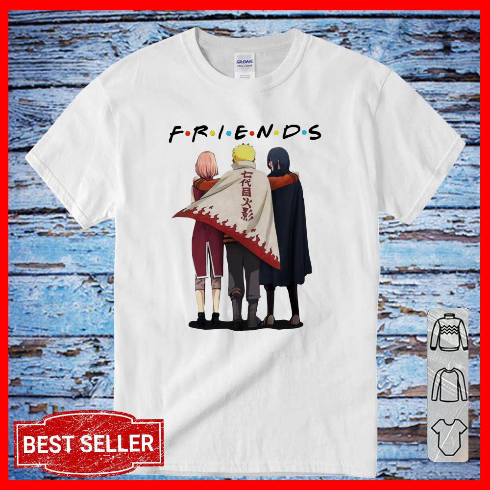 Friends Naruto Uchiha Sasuke Haruno Sakura shirt