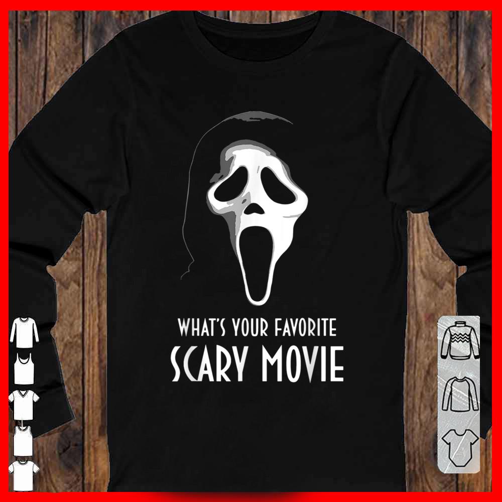 Ghostface What's Your Favorite Scary Movie Halloween