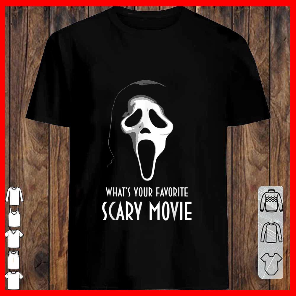 Ghostface What's Your Favorite Scary Movie Halloween