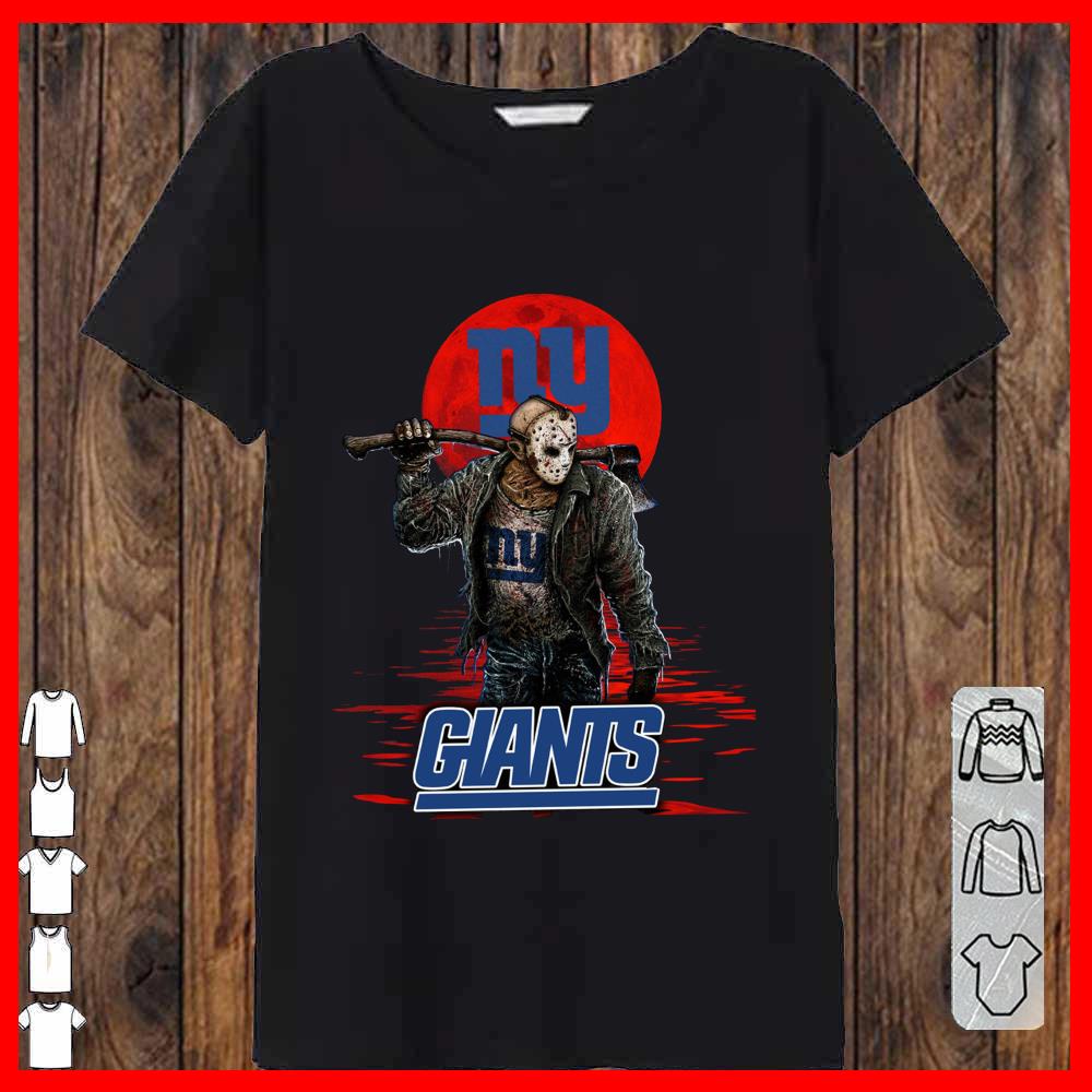 Giants Browns Mashup Jason Voorhees Horror Movies Shirt, Jason Voorhees Giants Women-T-shirt