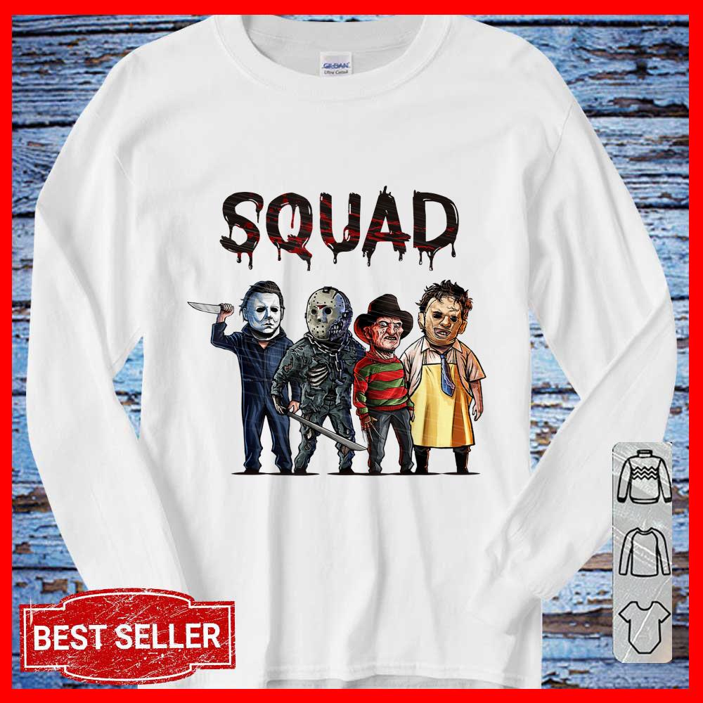 Halloween Squad Halloween Horror Friends Movie Creepy Long Sleeve