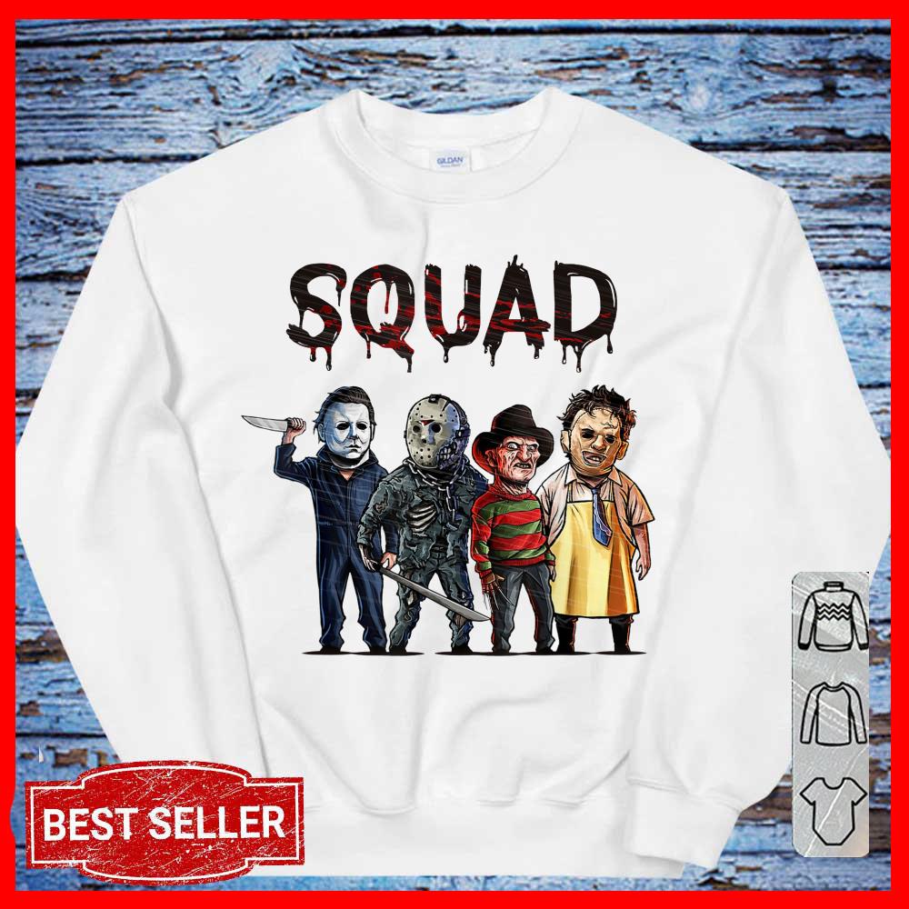 Halloween Squad Halloween Horror Friends Movie Creepy Long Sleeve