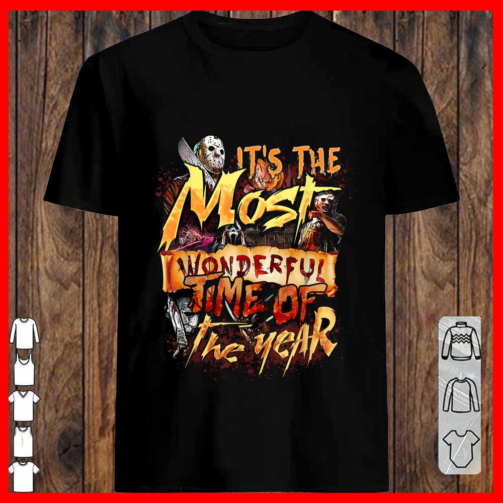 Horror Halloween It's The Most Wonderful Time of The Year Sweatshirt