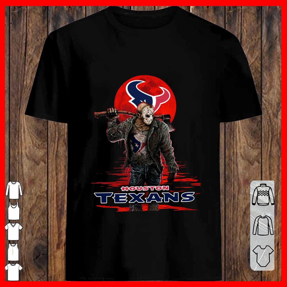 Houston Texans Mashup Jason Voorhees Horror Movies Shirt