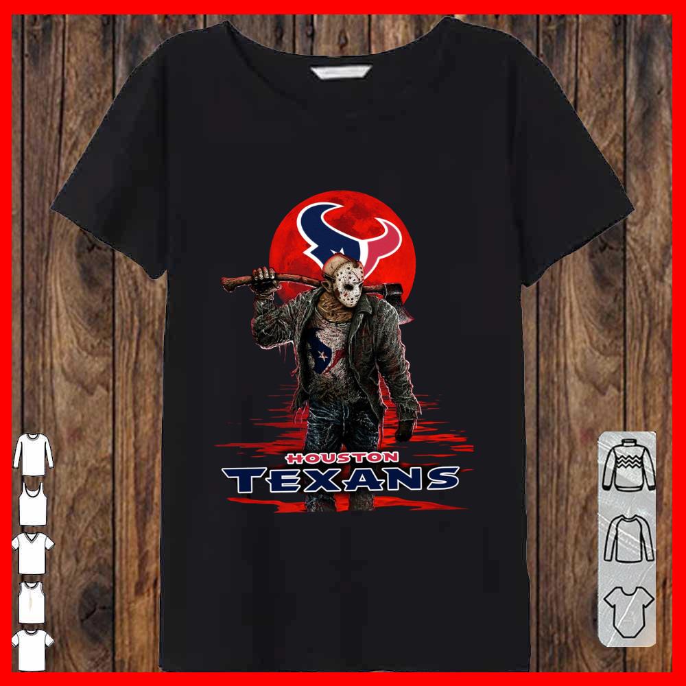 Houston Texans Mashup Jason Voorhees Horror Movies Shirt