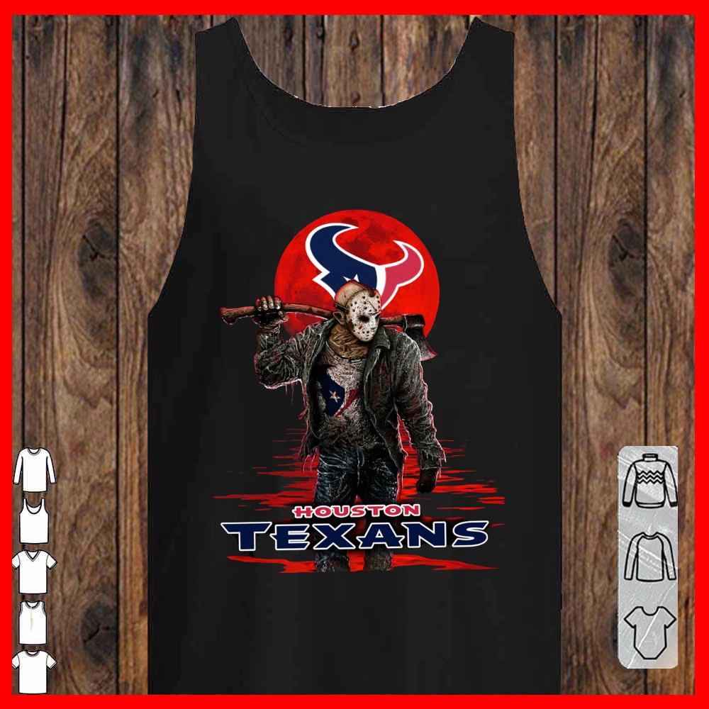 Houston Texans Mashup Jason Voorhees Horror Movies Shirt