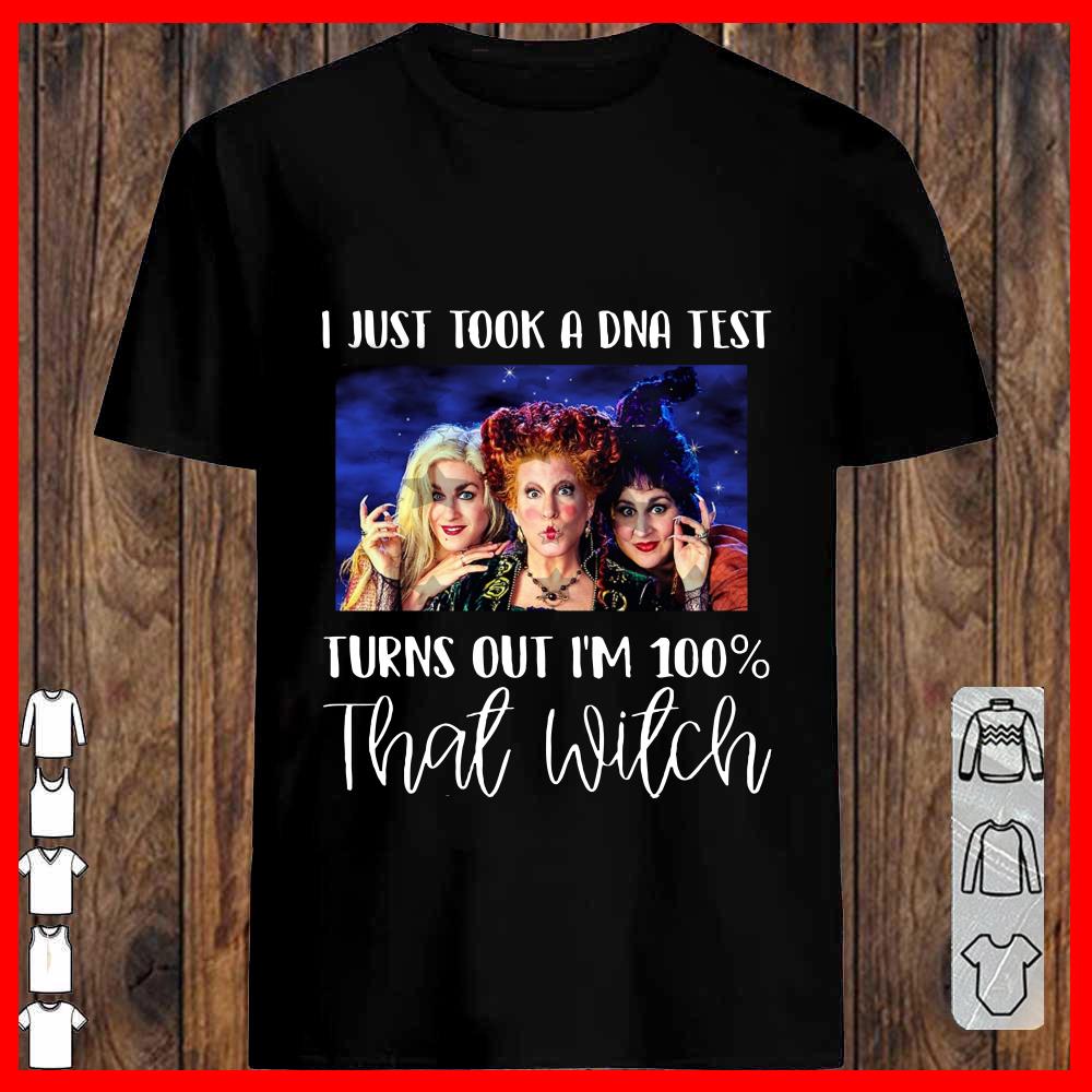 I Just Took A DNA Test Turns Out I'm 100 That Witch T-shirt