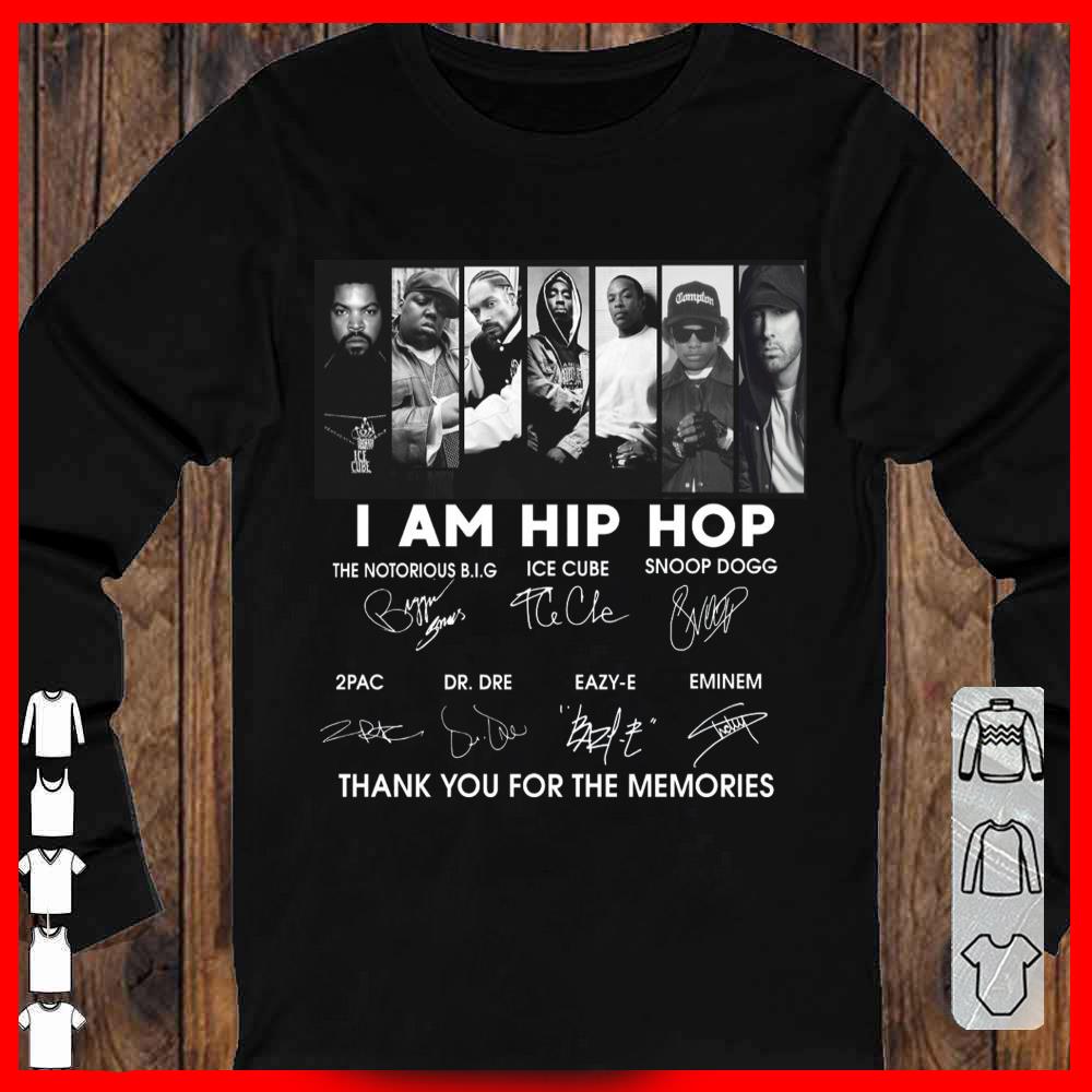 I am Hip Hop Shirt, 2pac Dr Dre Eminem Snoop Dogg Ice Cube Eazy E Shirt