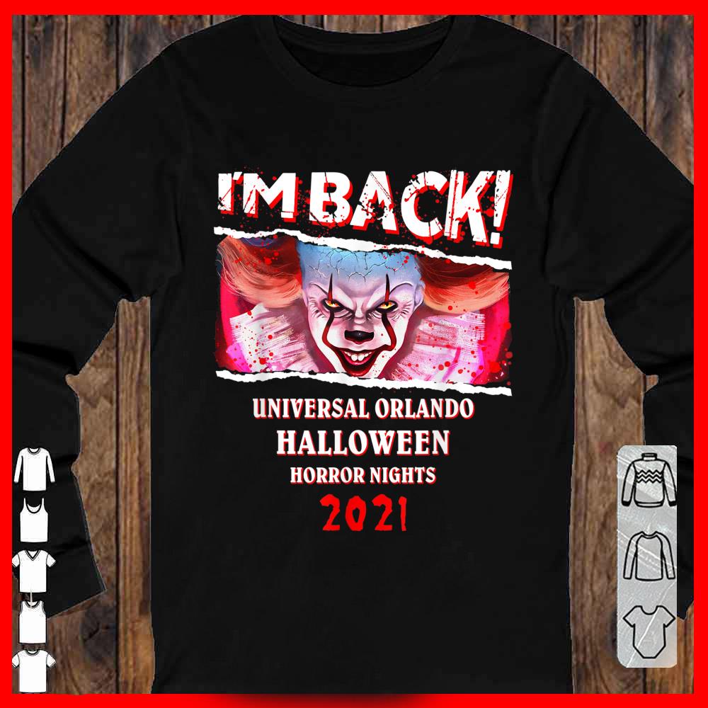 I’m Back Universal Orlando Halloween Horror Nights 2021 T-shirt