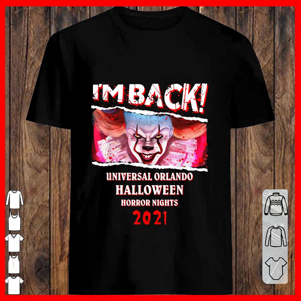 I’m Back Universal Orlando Halloween Horror Nights 2021 T-shirt