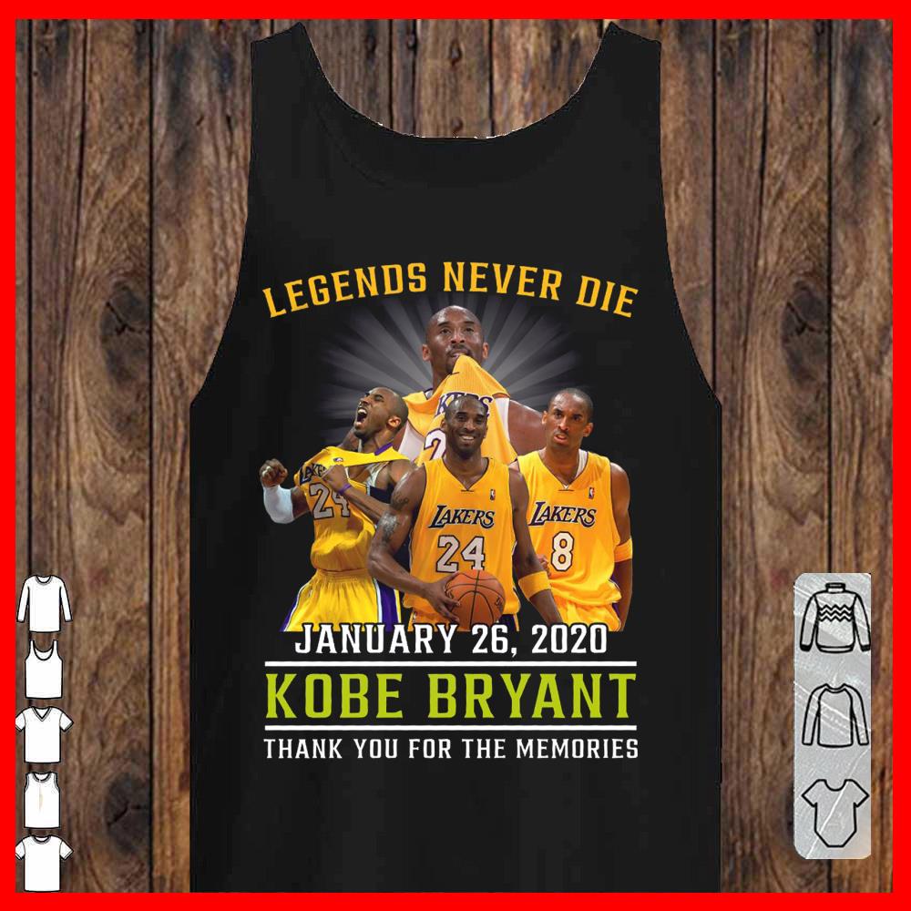Kobe Bryant Legend never die Shirt, Kobe Bryant Lakers Shirt, Kobe Bryan Women-T-shirt