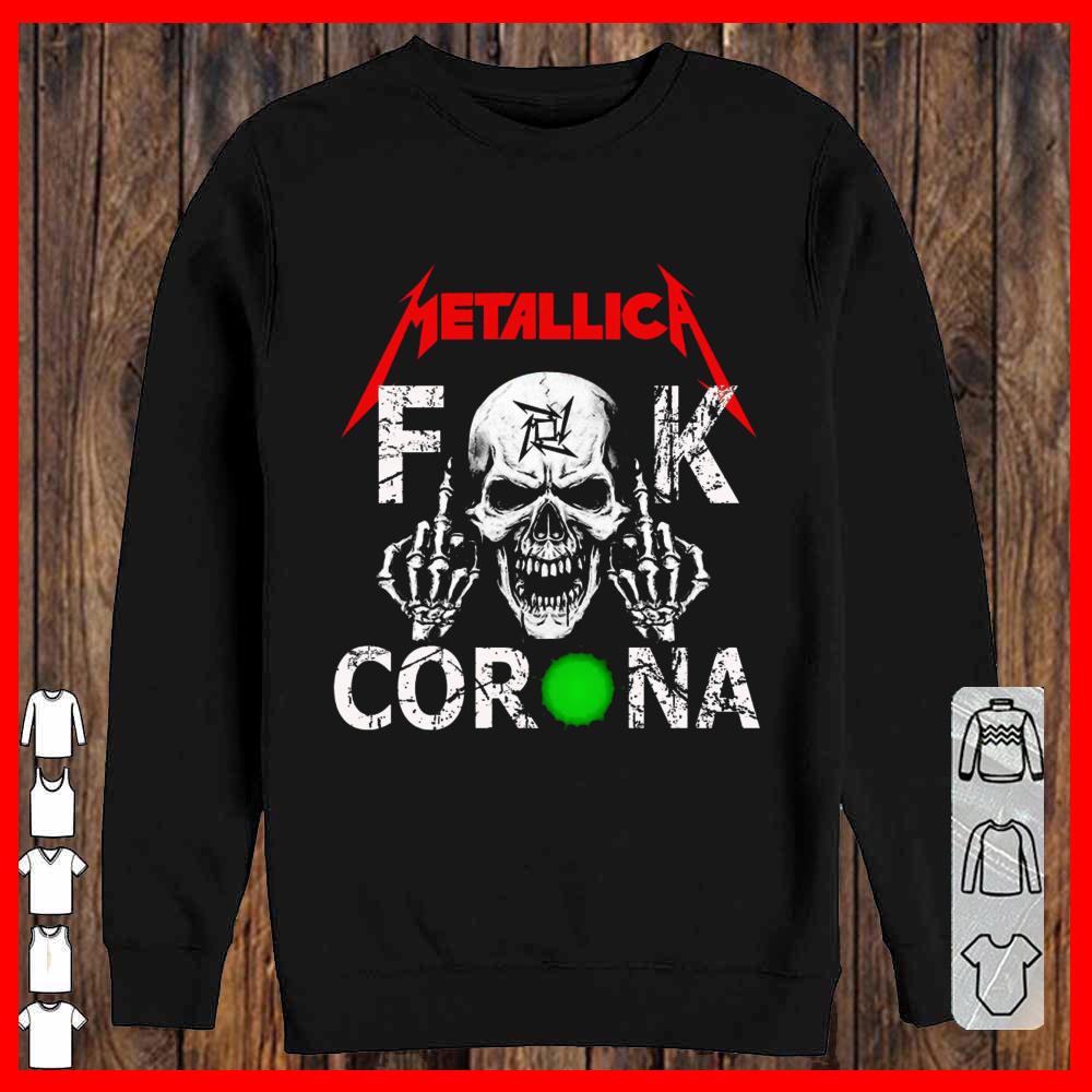 Metallica Skull Fuck Corona Sweatshirt