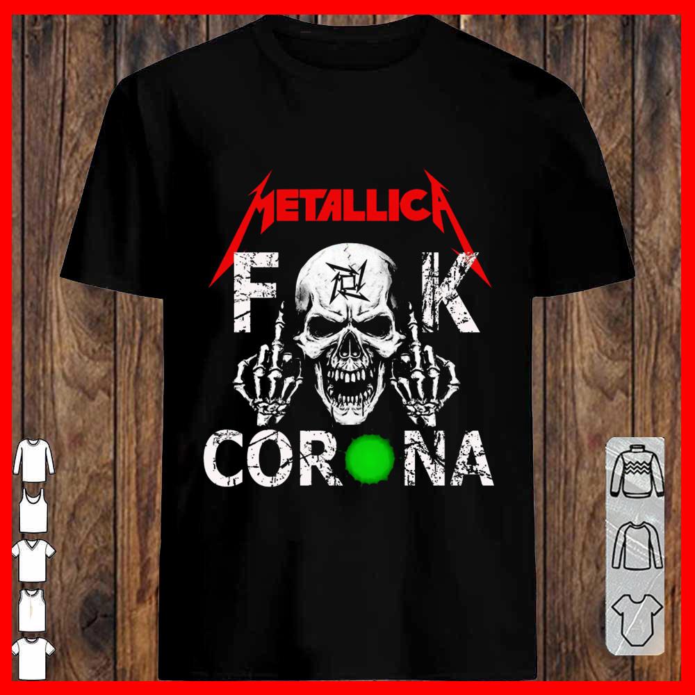 Metallica Skull Fuck Corona T-shirt