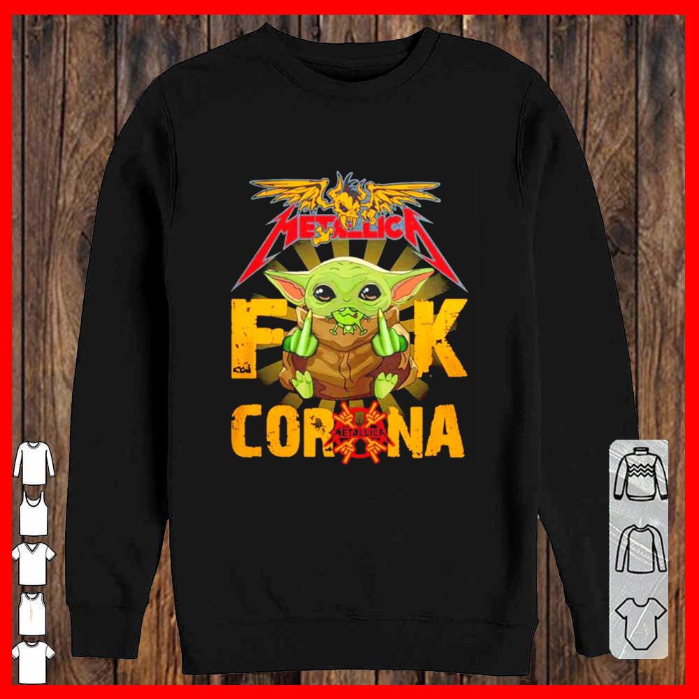 Metallica Snoopy Fuck Corona Sweatshirt