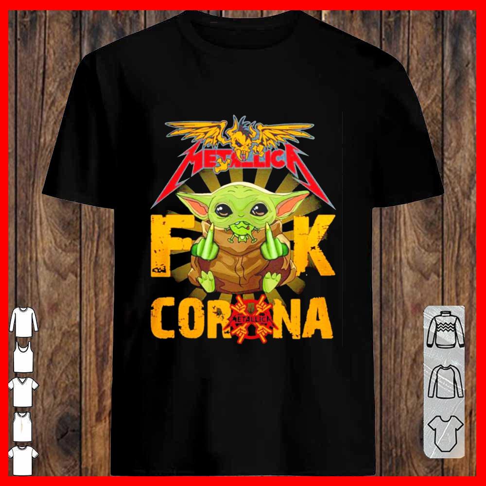 Metallica Snoopy Fuck Corona T-shirt