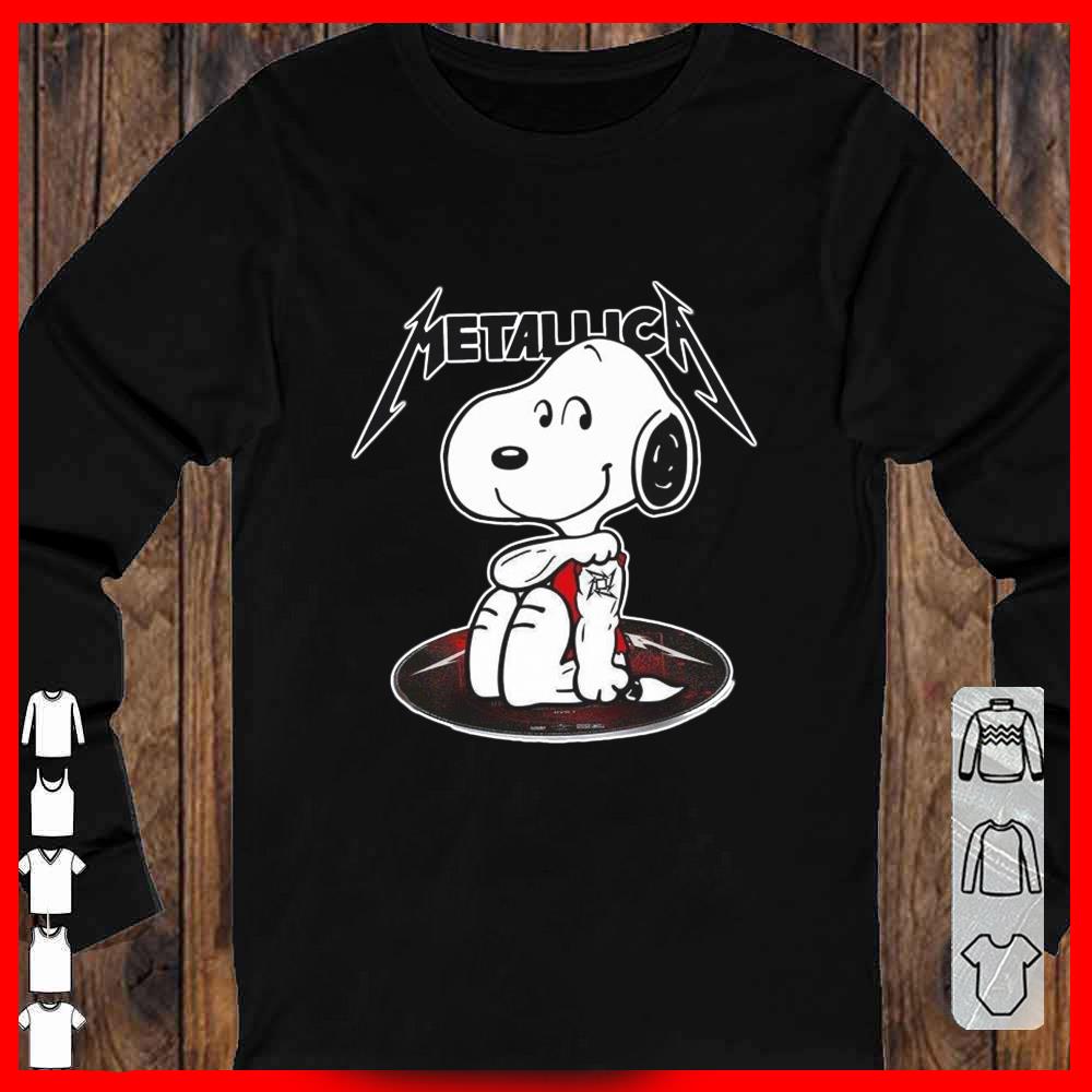 Metallica Snoopy Tatoo the hand Longsleeve