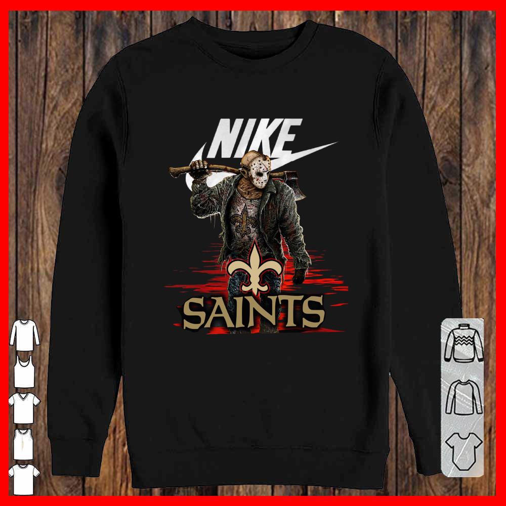 Nike Logo Mashup Vikings Jason Voorhees Horror Movies Shirt, Jason Voorhees Vikings Sweatshirt