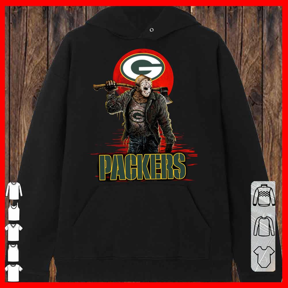 Packers Mashup Jason Voorhees Horror Movies Shirt, Jason Voorhees Packers Shirt