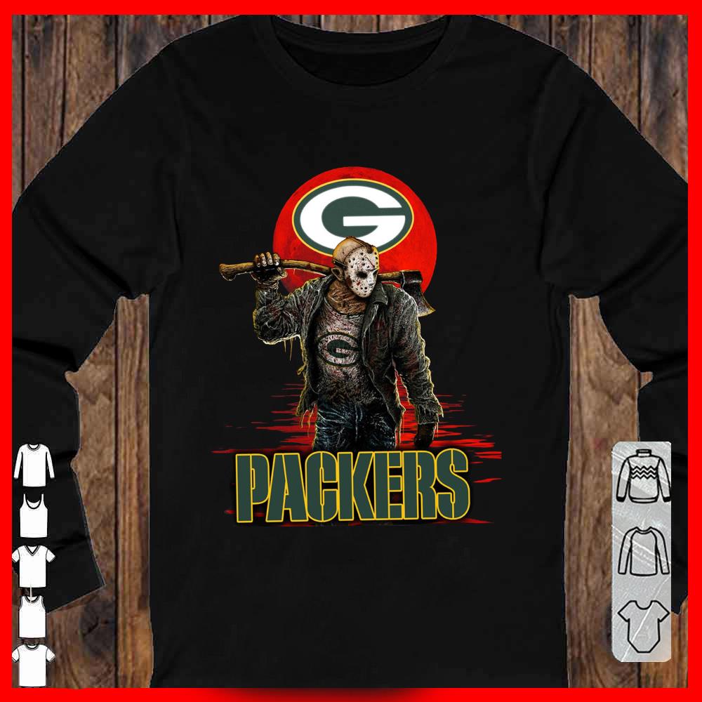 Packers Mashup Jason Voorhees Horror Movies Shirt, Jason Voorhees Packers Shirt