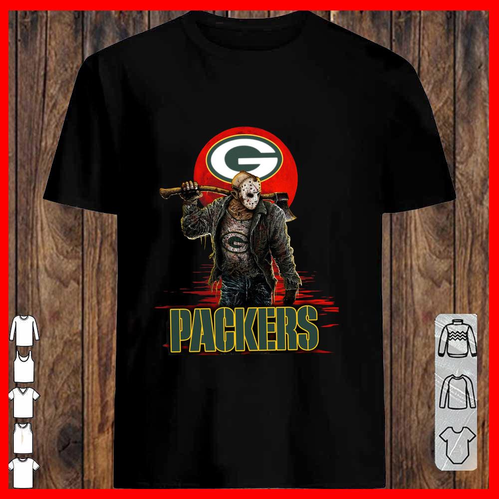 Packers Mashup Jason Voorhees Horror Movies Shirt, Jason Voorhees Packers Shirt