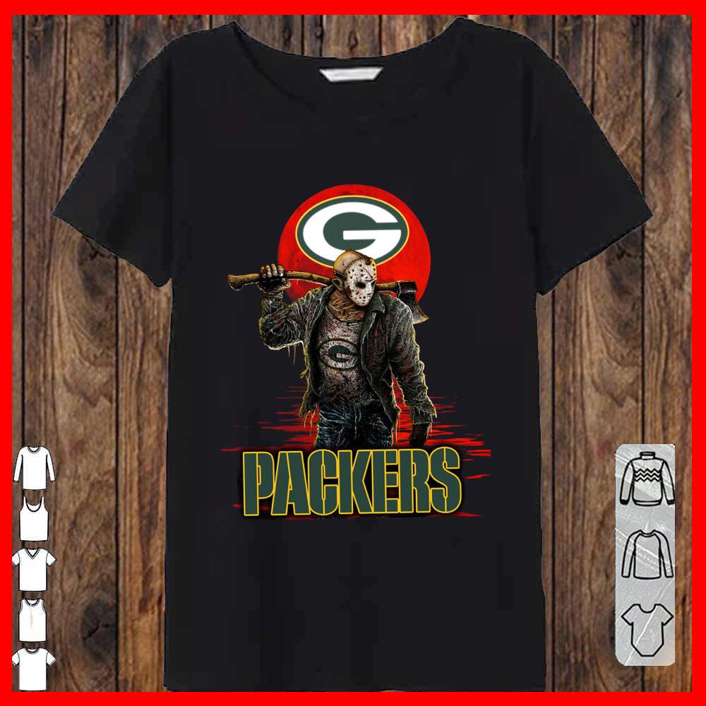 Packers Mashup Jason Voorhees Horror Movies Shirt, Jason Voorhees Packers Shirt