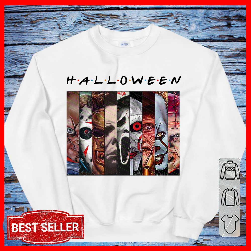 Scary Horror Movies Characters Halloween Costume Gifts Sweatshirt
