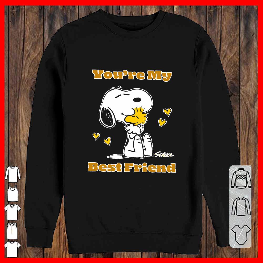Snoopy And Charlie Brown You're My Best Friends Sweatshirt
