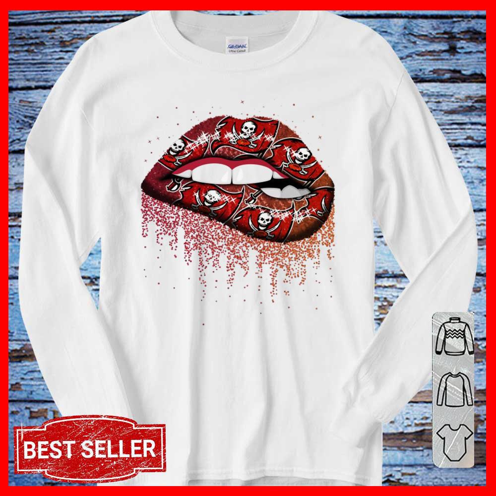 Tampa Bay Buccaneers Red Lips Shirt