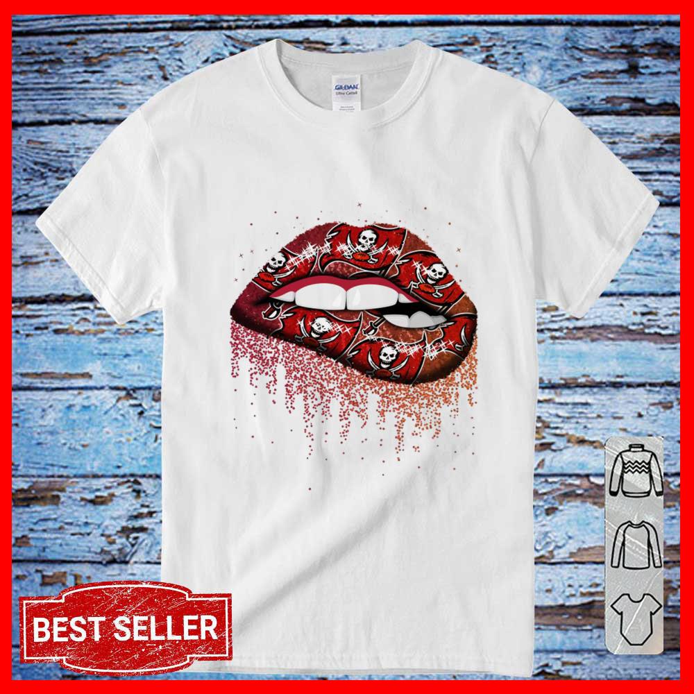 Tampa Bay Buccaneers Red Lips Shirt