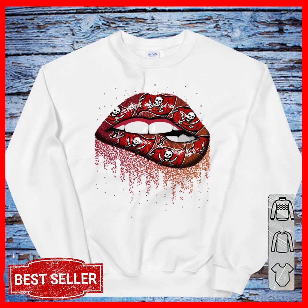 Tampa Bay Buccaneers Red Lips Shirt