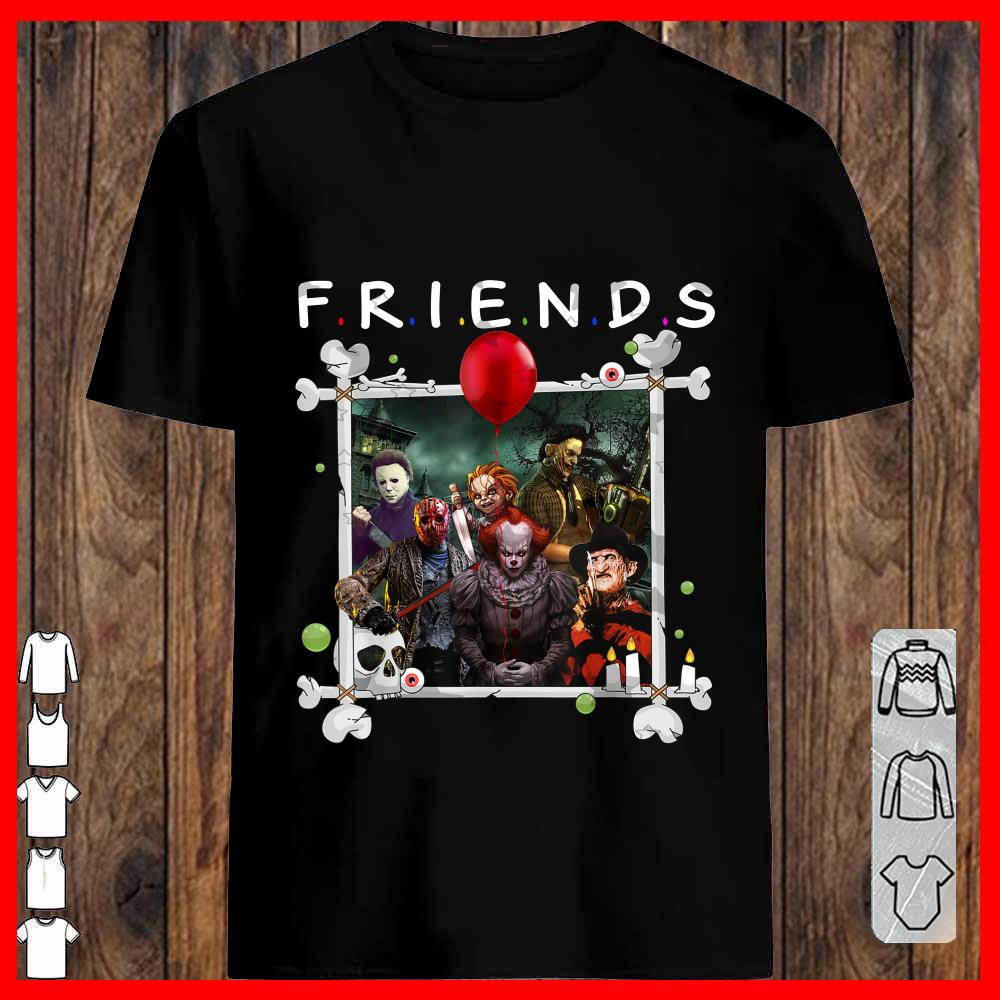Team Friends Horror Scary Movies Halloween Costume Character Hoodies