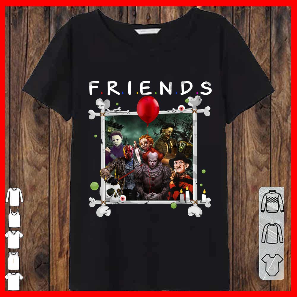 Team Friends Horror Scary Movies Halloween Costume Character Hoodies