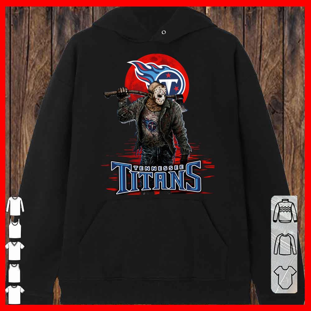 Tennessee Titans Mashup Jason Voorhees Horror Movies Shirt