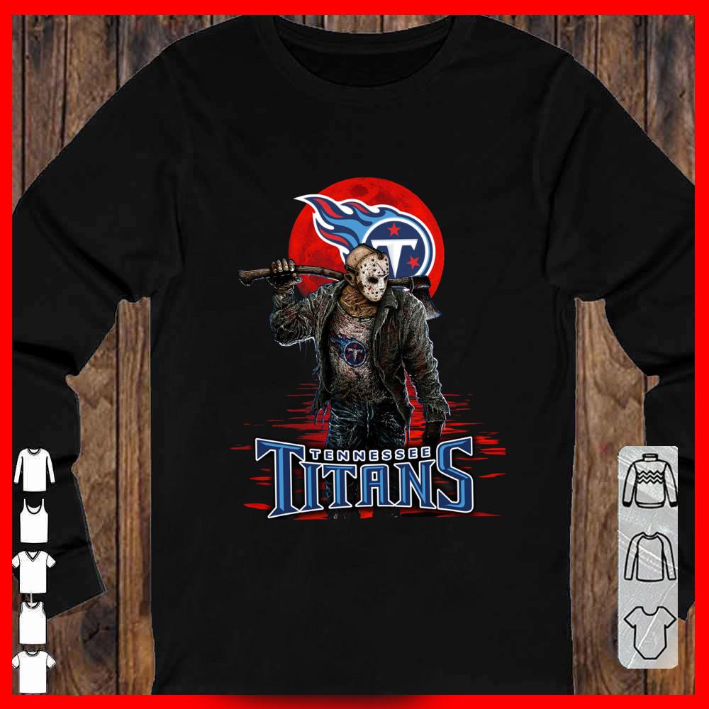 Tennessee Titans Mashup Jason Voorhees Horror Movies Shirt