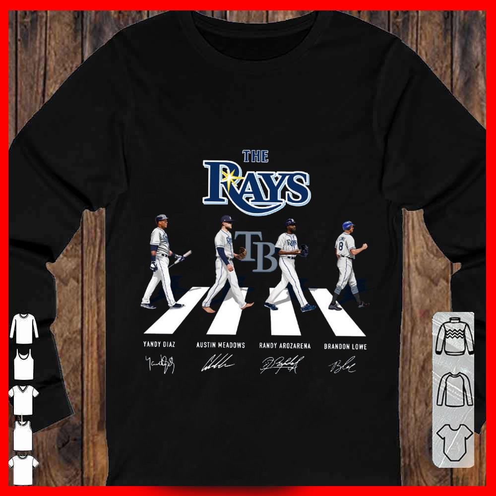 The Rays Walking Abbey Road Shirt, Tampa Signature Shirt