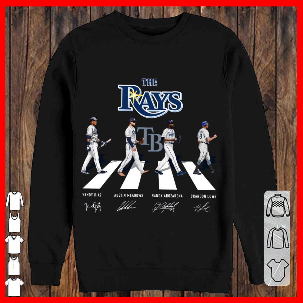 The Rays Walking Abbey Road Shirt, Tampa Signature Shirt