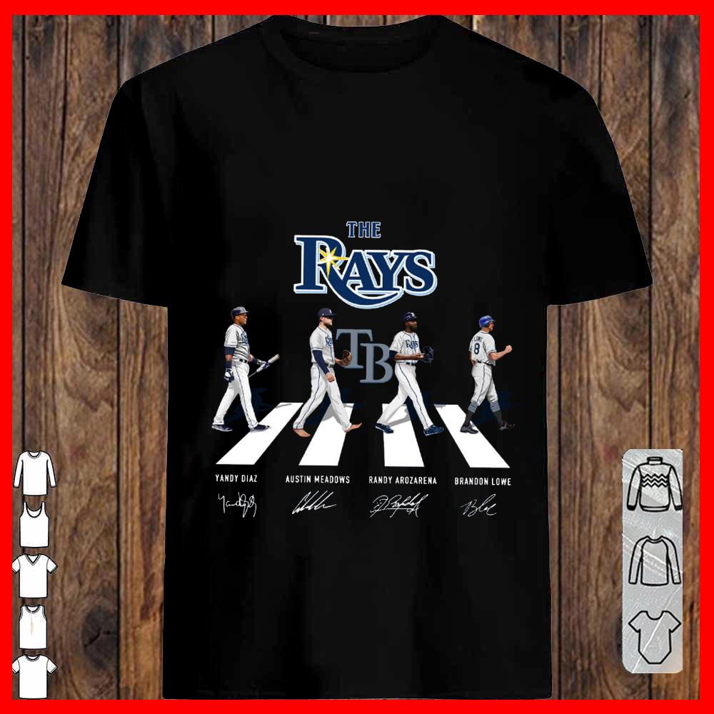 The Rays Walking Abbey Road Shirt, Tampa Signature Shirt