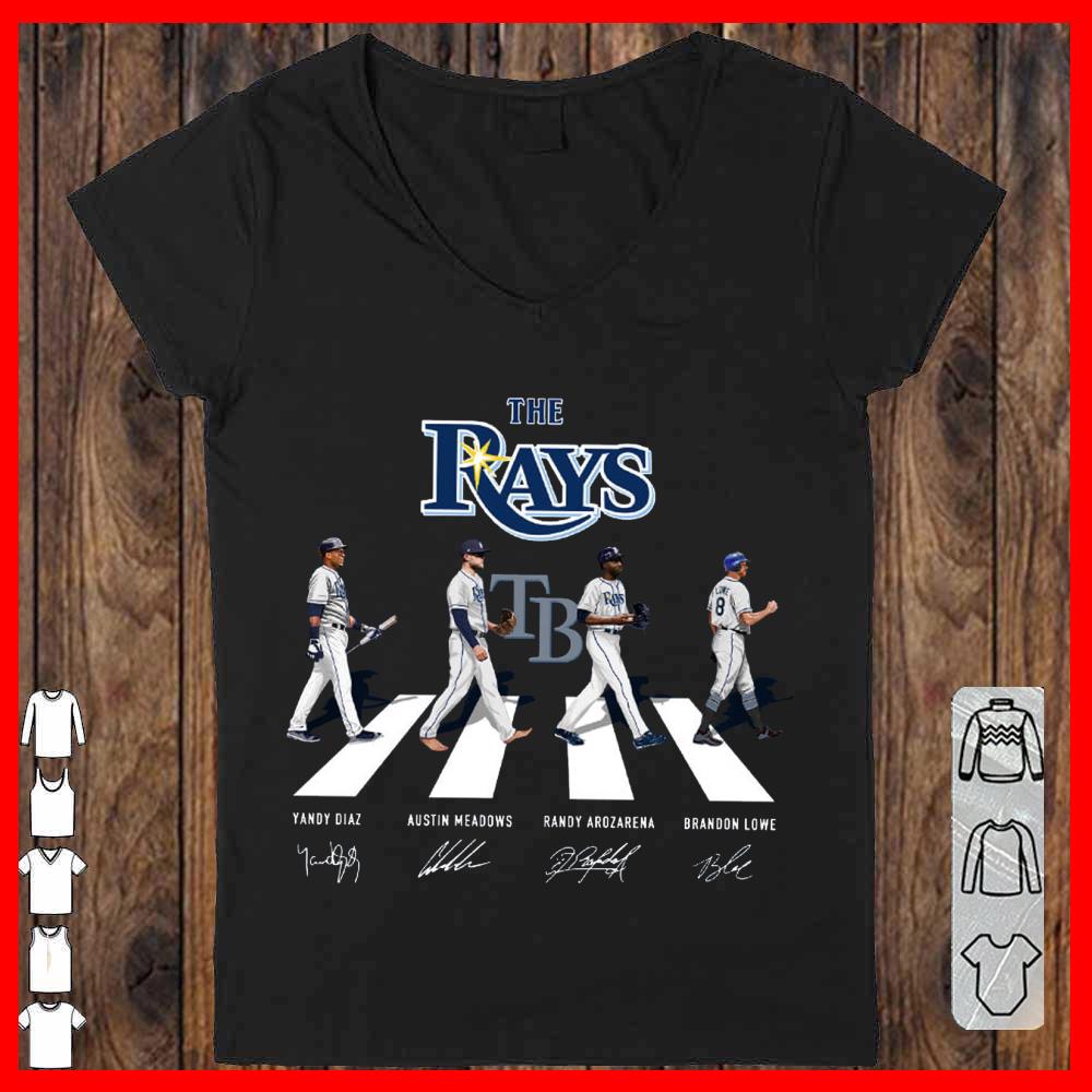 The Rays Walking Abbey Road Shirt, Tampa Signature Shirt